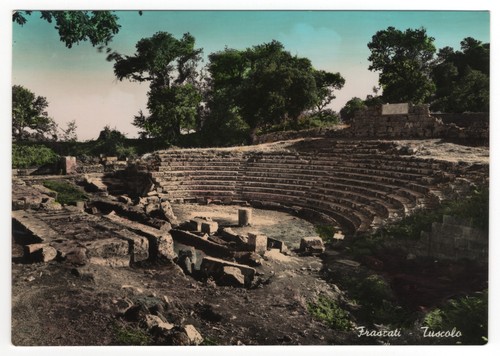 Frascati ruderi del - del, teatro