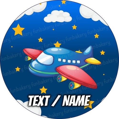 Cake topper viaggio aereo
