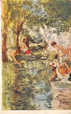 AL3-127) CARTOLINA L BAZZARO BAGNANTI