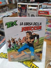 TEX TARGA IN METALLO "LA CORSA