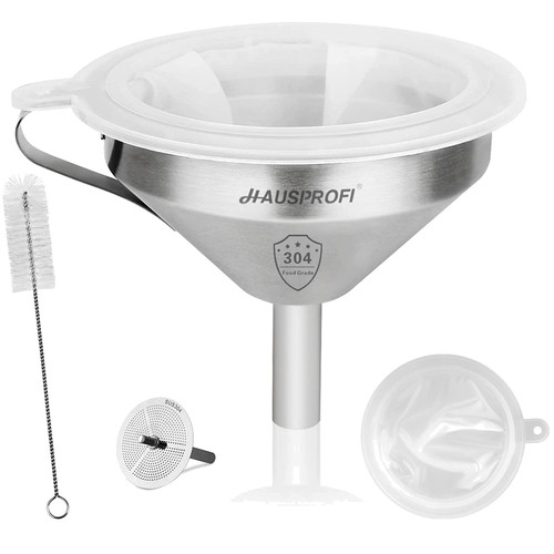 Imbuto inox pollici con - imbuto,