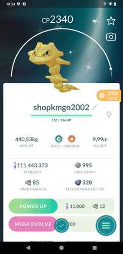 Pokémon shiny steelix - pokémon,