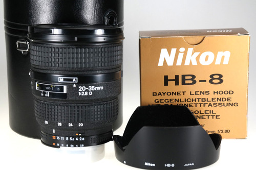 Nikon nikkor 2 - nikon, 20-35/2,8d