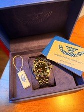 Squale 1545 30 ATM GMT Black Special Edition