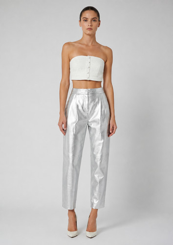 Pantalone donna vera - pelle, di