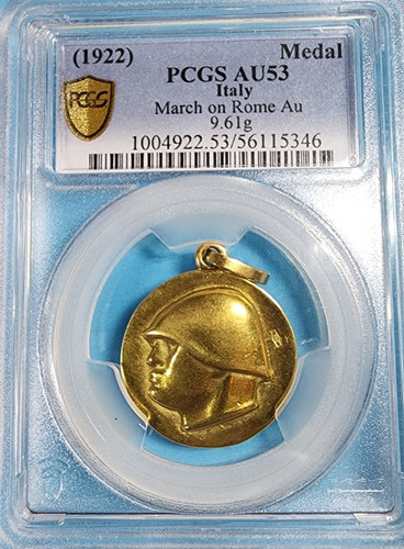 1922 oro italia mussolini - oro,