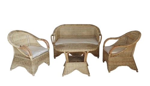 Salotto rattan midollino - salotto,