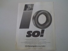 advertising Pubblicità 1985 MARANGONI PNEUMATICI