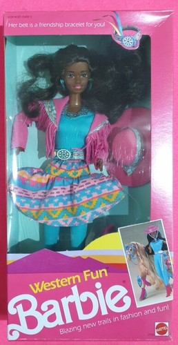 Barbie western fun afro - barbie,