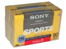 2 x Sony Video8 Videocamera
