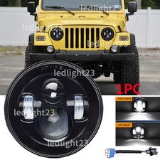 1PC 7'' Inch Round LED