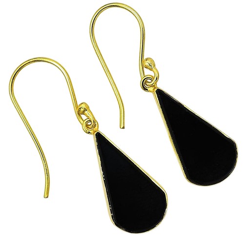 Orecchini brasile onice nera - orecchini,
