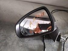 Specchio Specchietto Retrovisore Sinistro Sx Audi A1 2010/18 6 PIN Nero