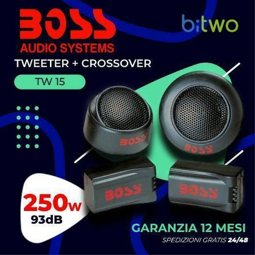 Boss kit tweeter - 2, 2