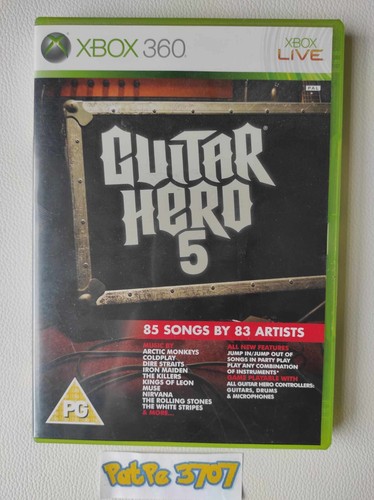 Guitar hero microsoft xbox - hero, 5