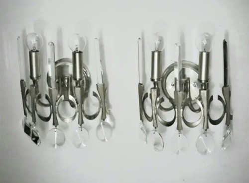 Coppia appliques sciolari - di,