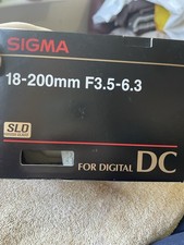 sigma 18-200 mm f/3.5-6.3 dc