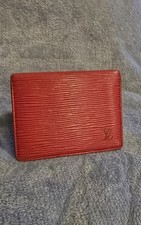 Louis Vuitton Rosso Epi Pelle