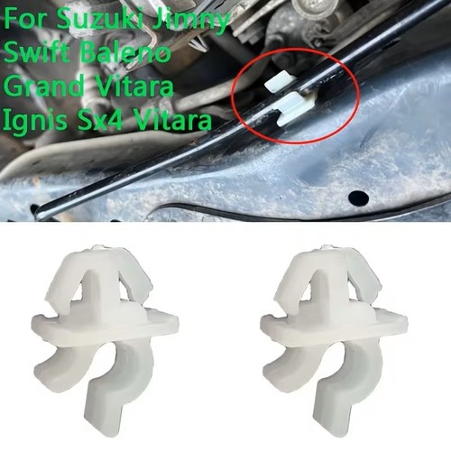 Clip supporto asta cofano - clip,