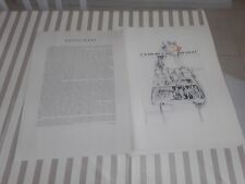 4 BELLISSIME STAMPE DI RENZO