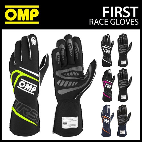 Guanti pilota omp first - guanti,