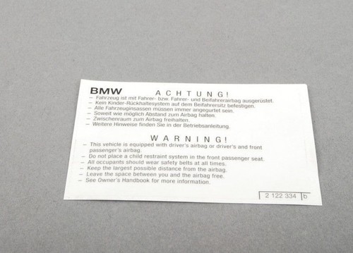 Bmw mini originale airbag - originale,