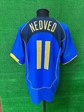 Maglia Juventus NEDVED Store No Match Worn Indossata Shirt Camiseta Czech Republ