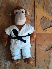 peluche karate scimmia 50 cm