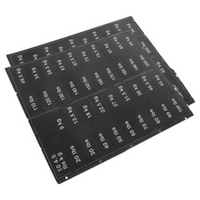  2 fogli numerici etichette