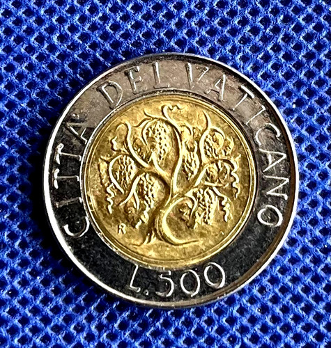 Città del vaticano 500 lire - 500,