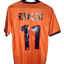 RIVALDO BARCELONA SIGNED