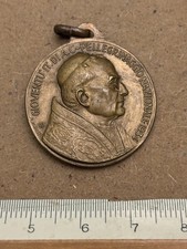 Medaglia per il pellegrinagio dei giovani di Azione Cattolica, 1934 Pio XI 28 mm