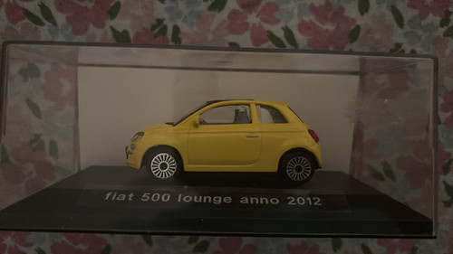 Fiat 500 lounge - 500, gialla