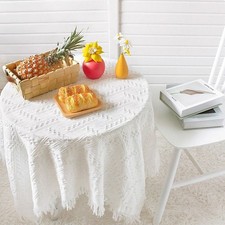 Tovaglia da caffè bianca