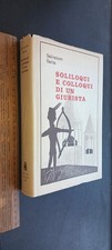 Salvatore Satta Soliloqui e