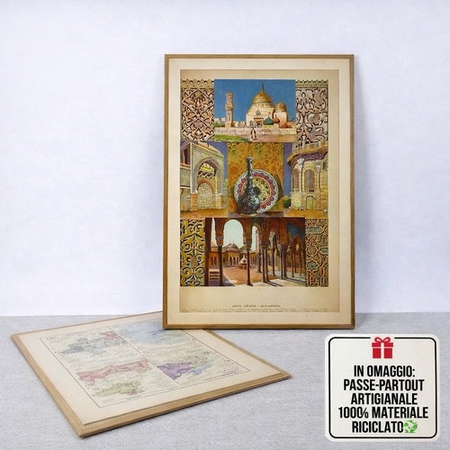 Stampa antica arte araba - arte,