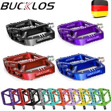 3 cuscinetti pedali piatti mountain bici corsa enduro piattaforma pedali 9/16" alluminio