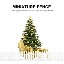  20 Pcs Staccionata in Plastica Recinto Albero Recinzione Miniatura