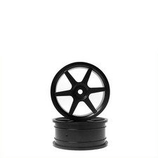 Kyosho Cerchi 15 razze 24mm neri 1:10 (2 pz) - VZH003BK