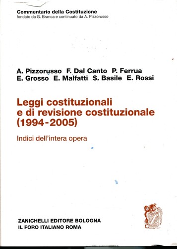 Commentario della costituzione - commentario,