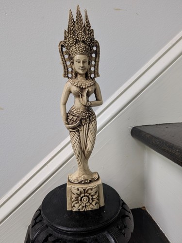 Statua dea apsara stile khmer - statua,