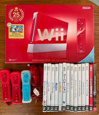 Wii Super Mario Bros 25th Anniversary Limited Edition Boxato con 13 giochi, Funzionante