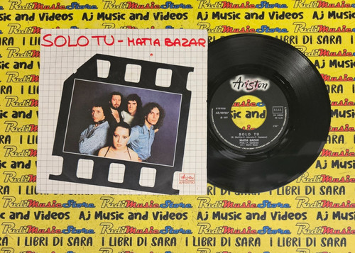 Matia bazar solo tu - lp*45,