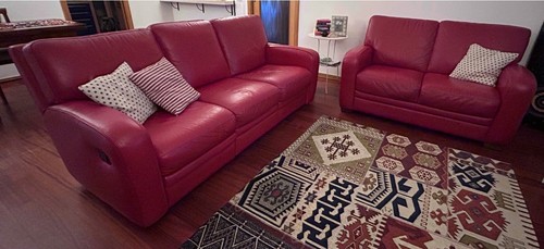 Divani con relax - , pelle