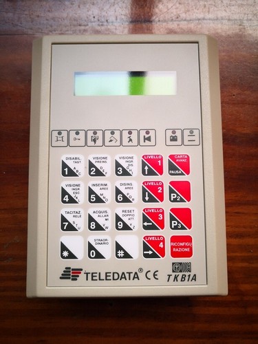 Tastiera per allarme con