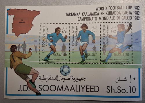 Foglietto francobolli somalia - foglietto,