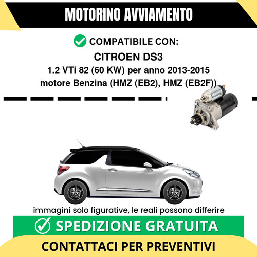 Motorino avviamento citroen - avviamento,