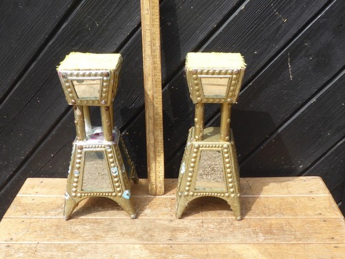 Coppia espositori vintage