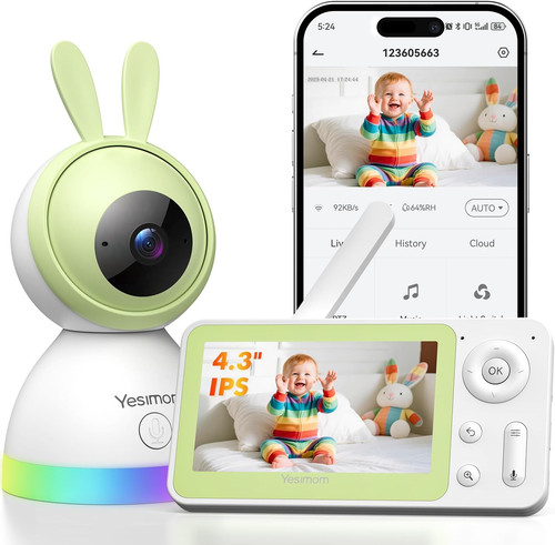 Baby monitor wifi - baby, 4,3"