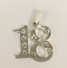 Ciondolo anni silver - pz, 18